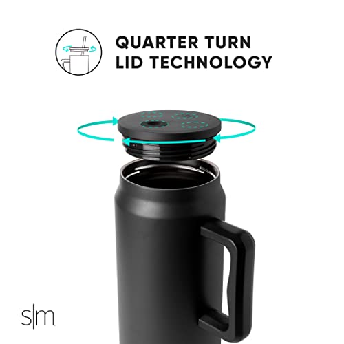 Foto 5 pulgar | Venta Internacional - Taza Simple Modern Trek De 1,5 Litros Con Asa Y Tapa Con Pajita