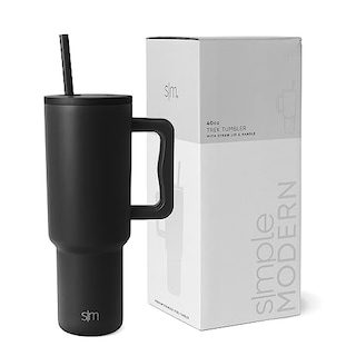 Foto 1 | Venta Internacional - Vaso Simple Modern Trek De 1183 Ml Con Asa Y Tapa Con Pajita