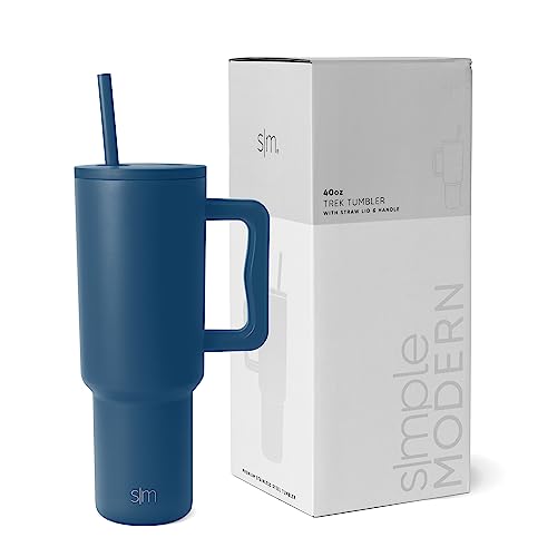 Venta Internacional - Vaso Simple Modern Trek con Asa y Tapa con Pajita 1183 ml