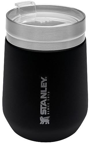 Foto 4 pulgar | Venta Internacional - Vaso de Vino Stanley Everyday Go 300 ml Negro