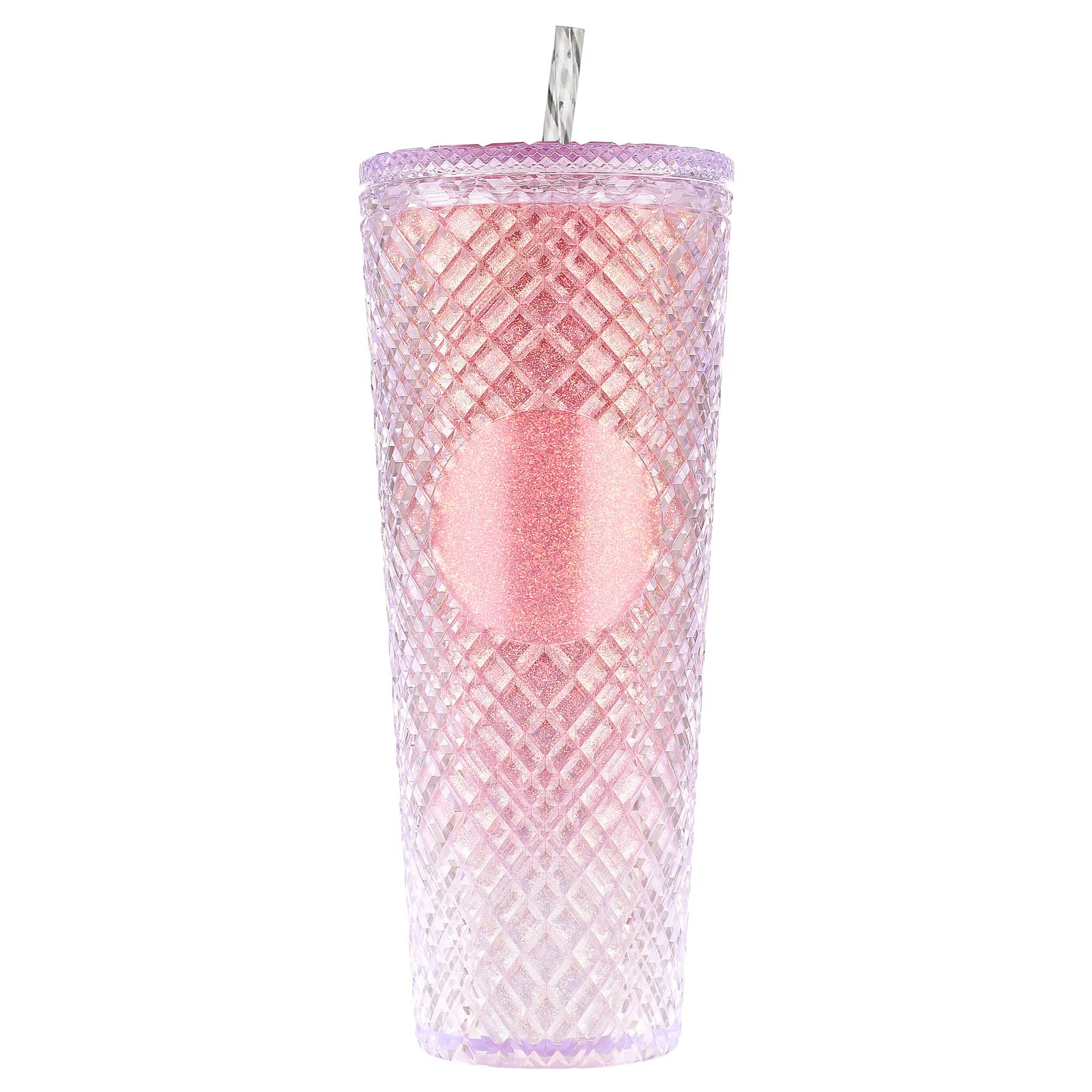 Taza De Viaje Tumbler, Taza De Café Helado De 700 Ml Con Tapa Sin Bpa, Rosa - Venta Internacional. $618