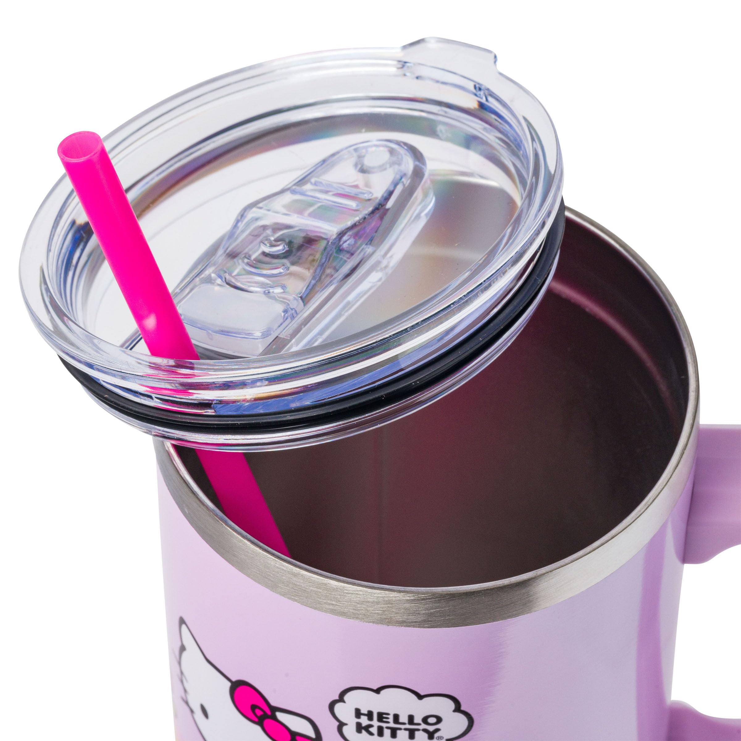 Foto 5 pulgar | Vaso Plateado Buffalo Sanrio Hello Kitty de Acero Inoxidable 1.2 L - Venta Internacional