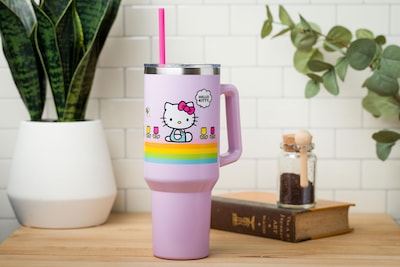 Foto 5 | Vaso Plateado Buffalo Sanrio Hello Kitty de Acero Inoxidable 1.2 L - Venta Internacional