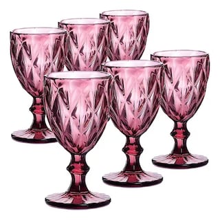 Foto 1 | Juego De 6 Copas De Cristal 340 Ml