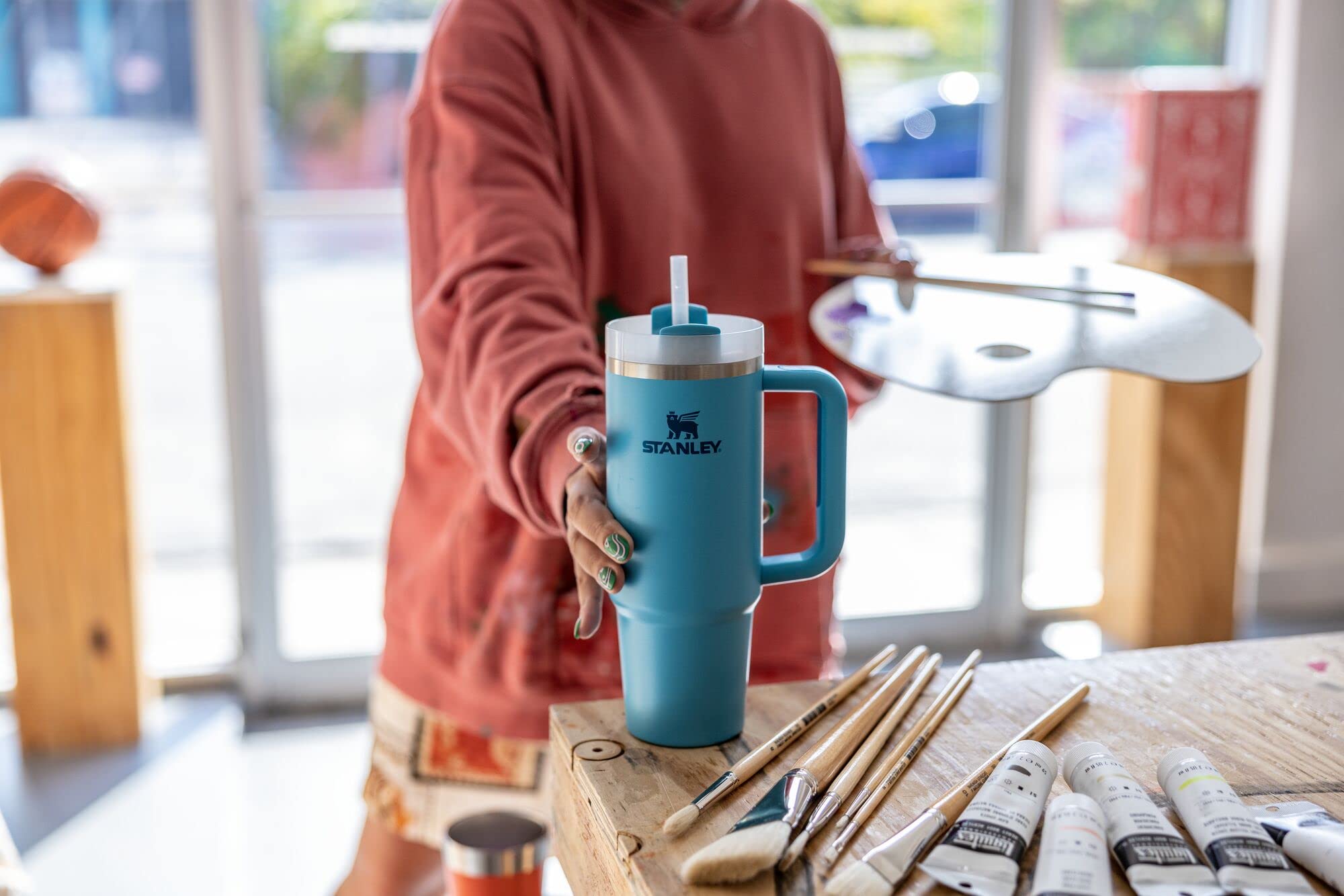 Foto 8 pulgar | Vaso Stanley Quencher H2.0 Flowstate De Acero Inoxidable De 900 Ml - Venta Internacional.
