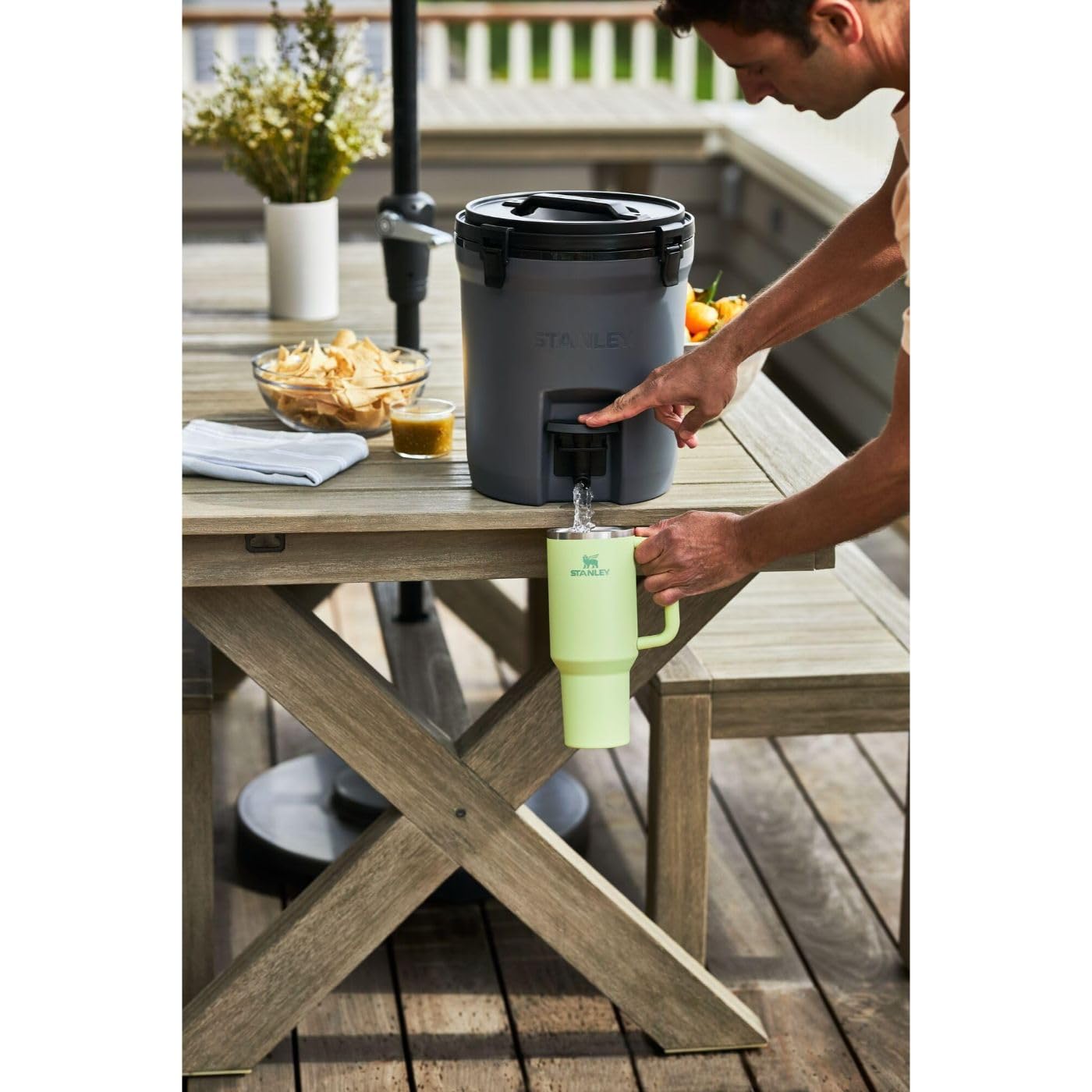 Foto 3 pulgar | Vaso Stanley Quencher H2.0 Flowstate 1.18l De Acero Inoxidable - Venta Internacional.