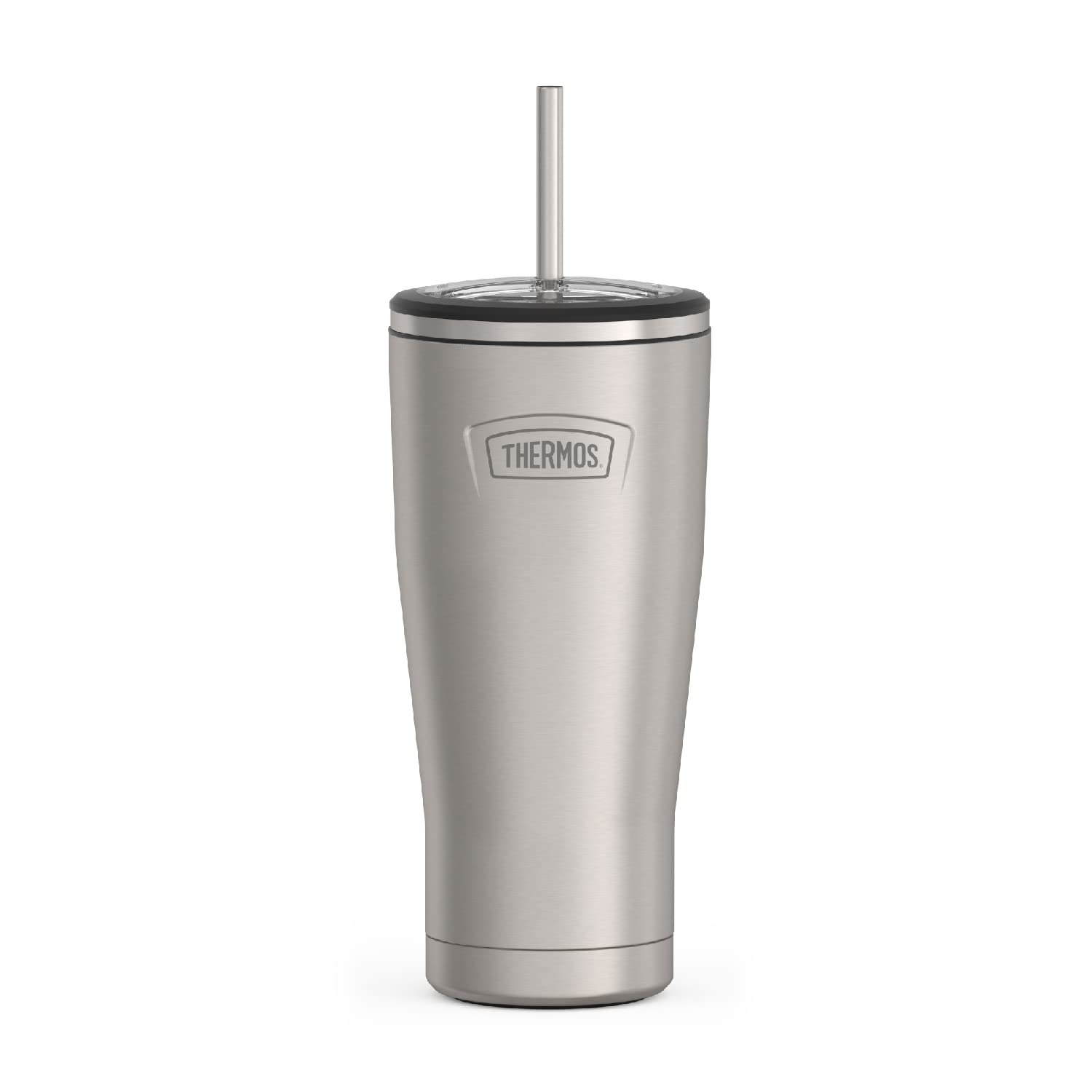 Vaso Thermos Icon Series De Acero Inoxidable 710 Ml Con Pajita - Venta Internacional.