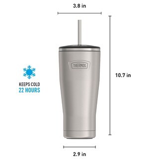Foto 6 | Vaso Thermos Icon Series De Acero Inoxidable 710 Ml Con Pajita - Venta Internacional.