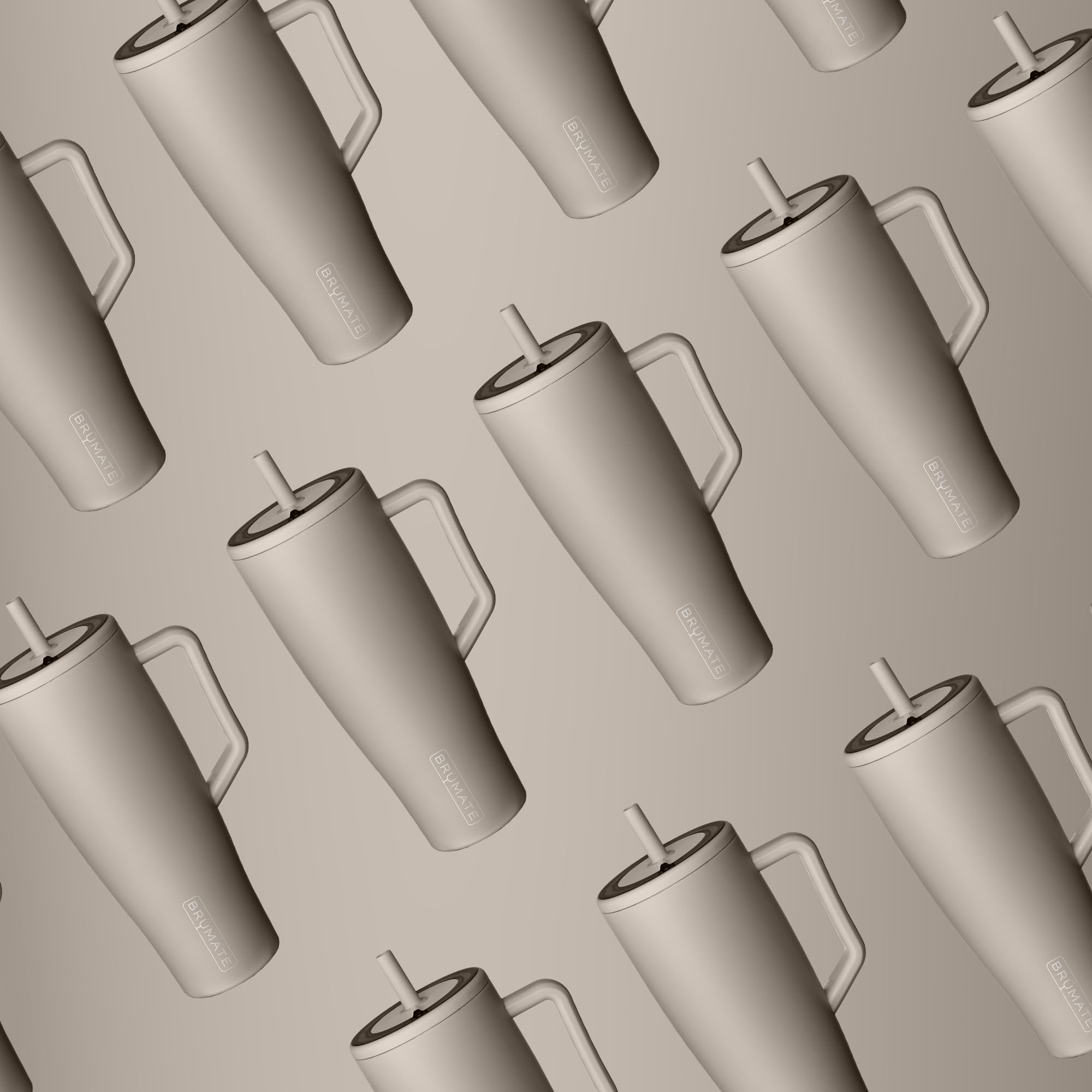 Foto 4 pulgar | Vaso Brümate Era 1183 Ml Con Mango, Pajita Y Tapa De Acero Inoxidable - Venta Internacional.