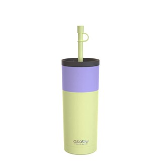Foto 1 | Vaso Asobu Sippy De Acero Inoxidable De Doble Pared, 600 Ml, Amarillo - Venta Internacional.