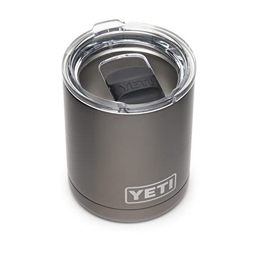 Vaso Yeti Rambler Lowball, 300 Ml, Con Aislamiento Al Vacío, Grafito - Venta Internacional.