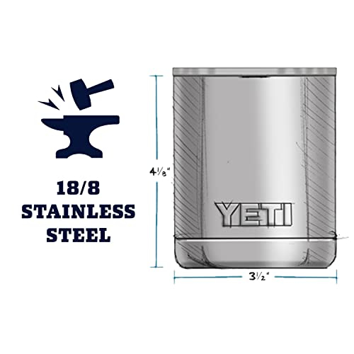 Foto 3 pulgar | Vaso Yeti Rambler Lowball, 300 Ml, Con Aislamiento Al Vacío, Grafito - Venta Internacional.