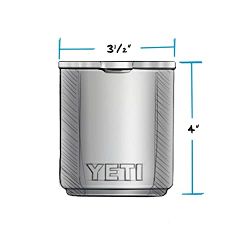 Foto 5 pulgar | Vaso Yeti Rambler Lowball 2.0, 295 Ml, Aislante Al Vacío, 10 Onzas - Venta Internacional.