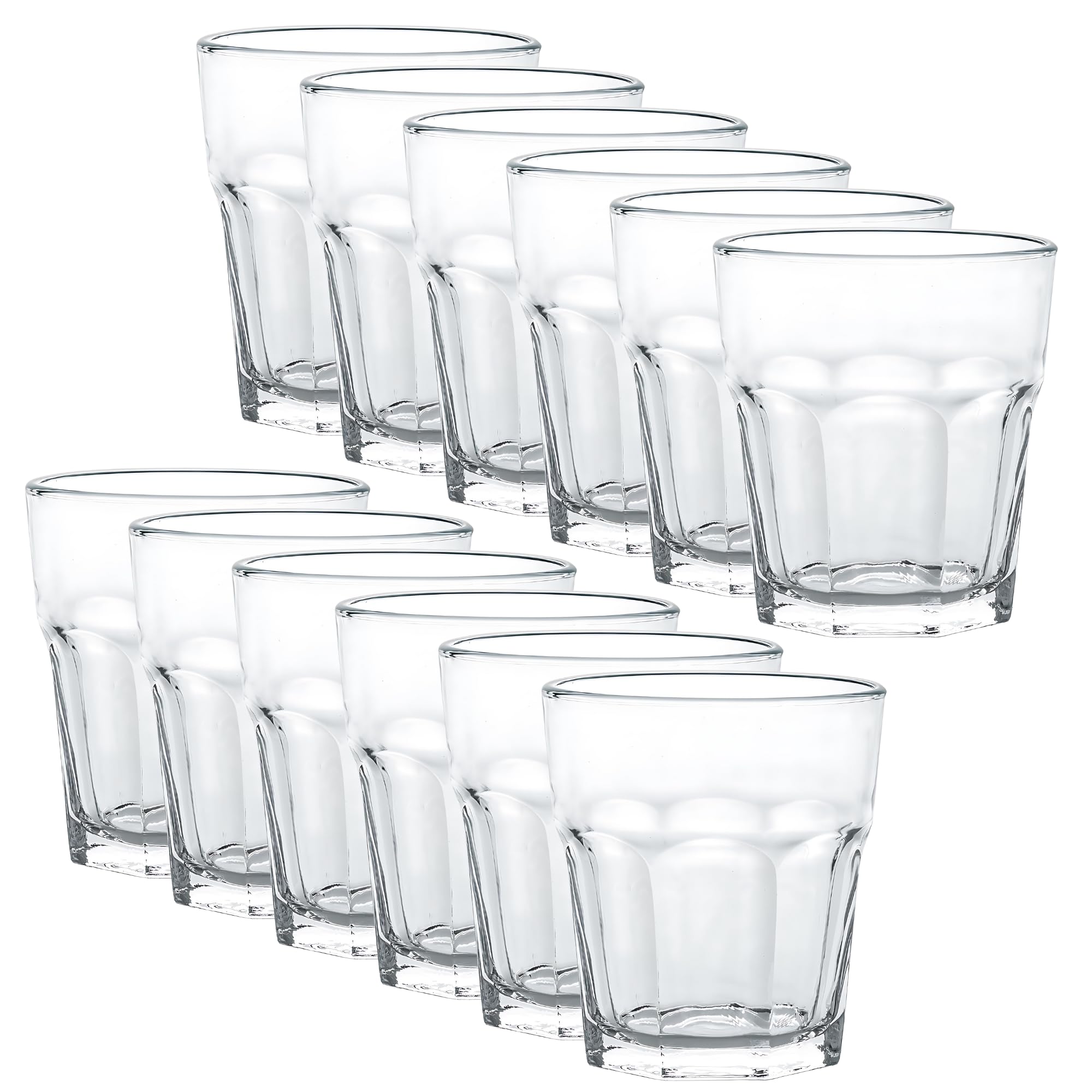 Juego De Vasos Cristar Lisboa 12, 360 Ml, Aptos Para Lavavajillas - Venta Internacional.