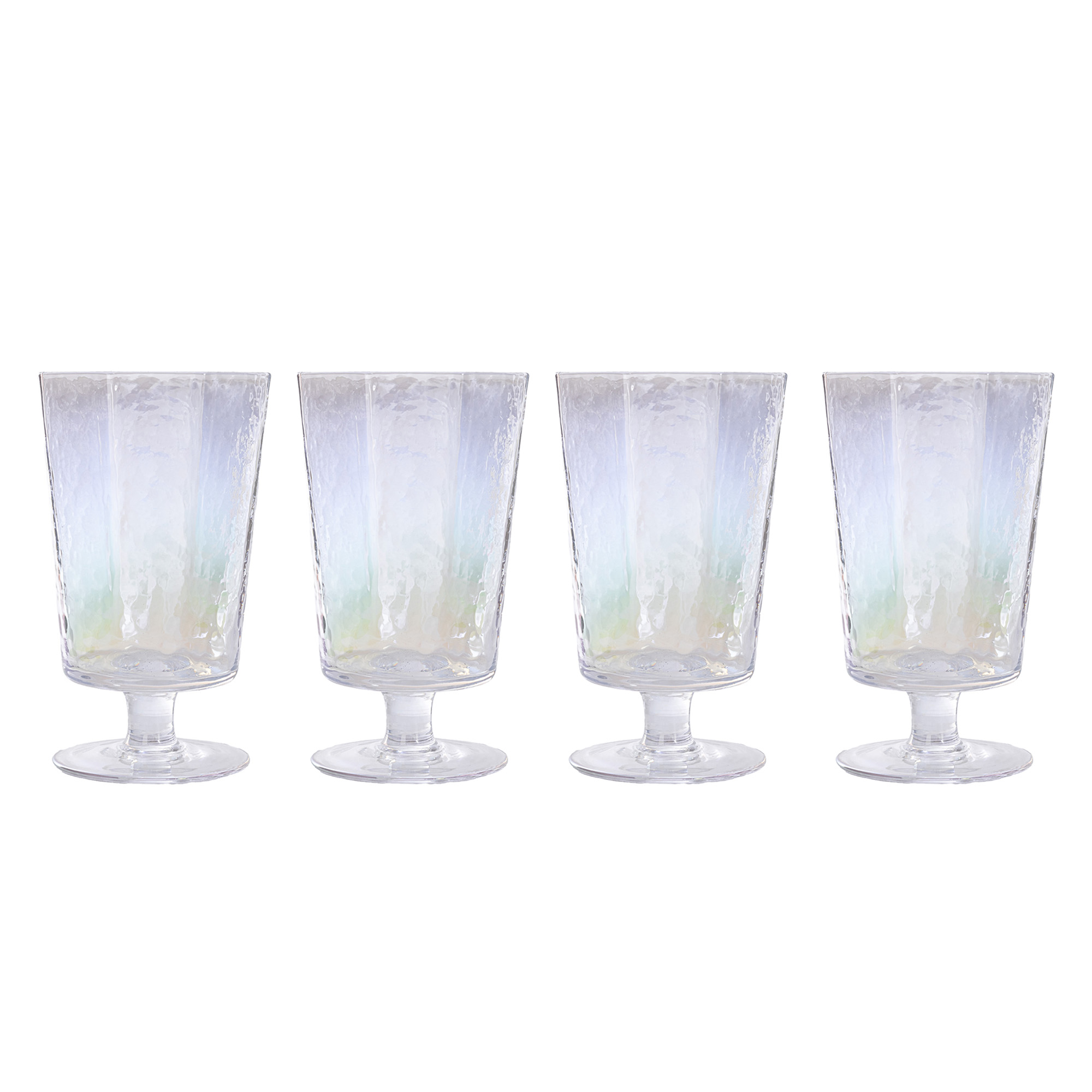 Foto 2 pulgar | Set De Copas De Vidrio Crown Baccara Carpal Clear 4 Piezas De 365 Ml
