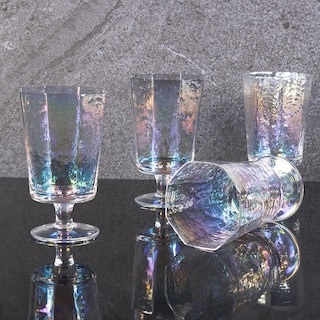 Foto 5 | Set De Copas De Vidrio Crown Baccara Carpal Clear 4 Piezas De 365 Ml
