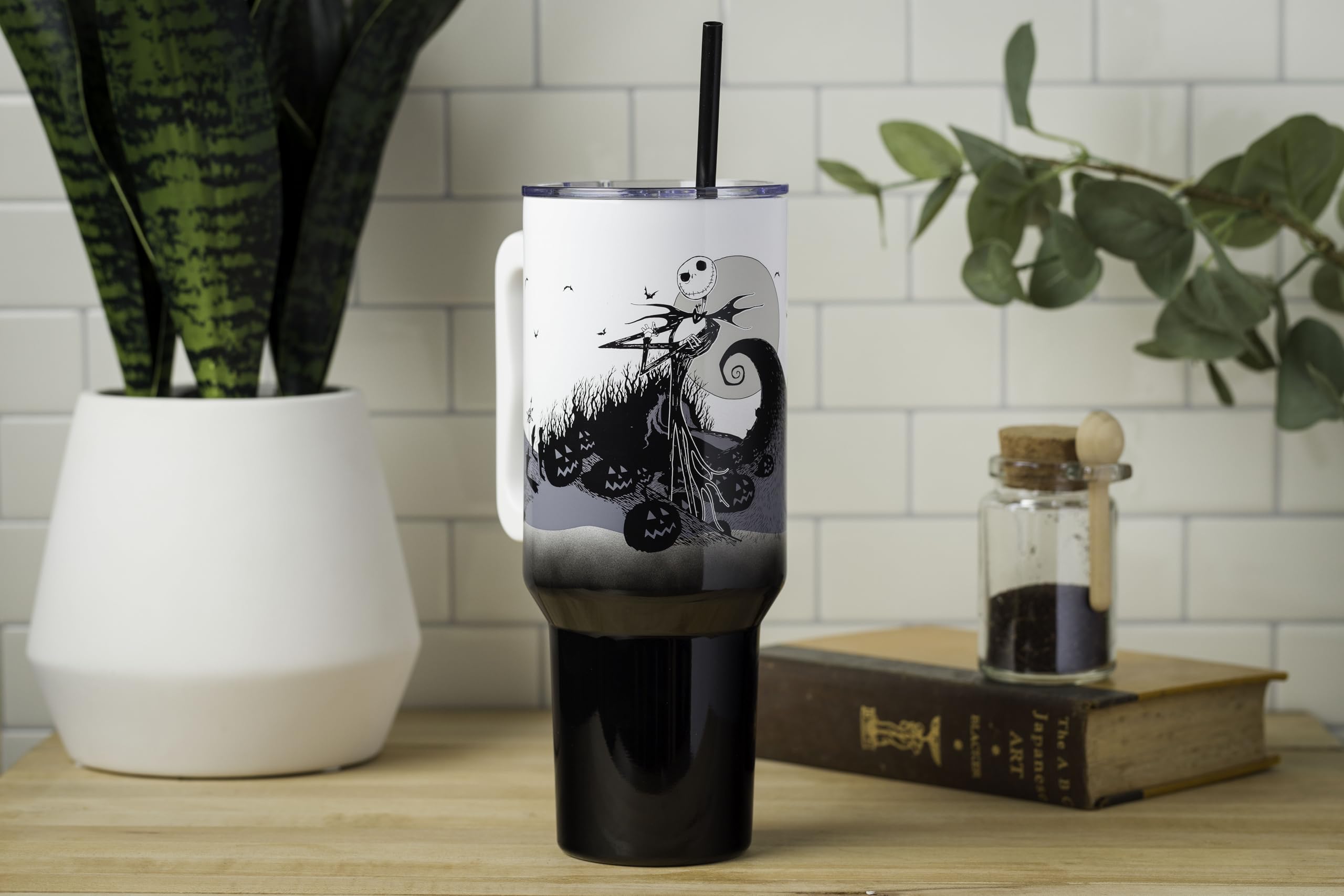 Foto 7 pulgar | Vaso Plateado Buffalo Disney Nightmare Before Christmas 1.2 L - Venta Internacional.