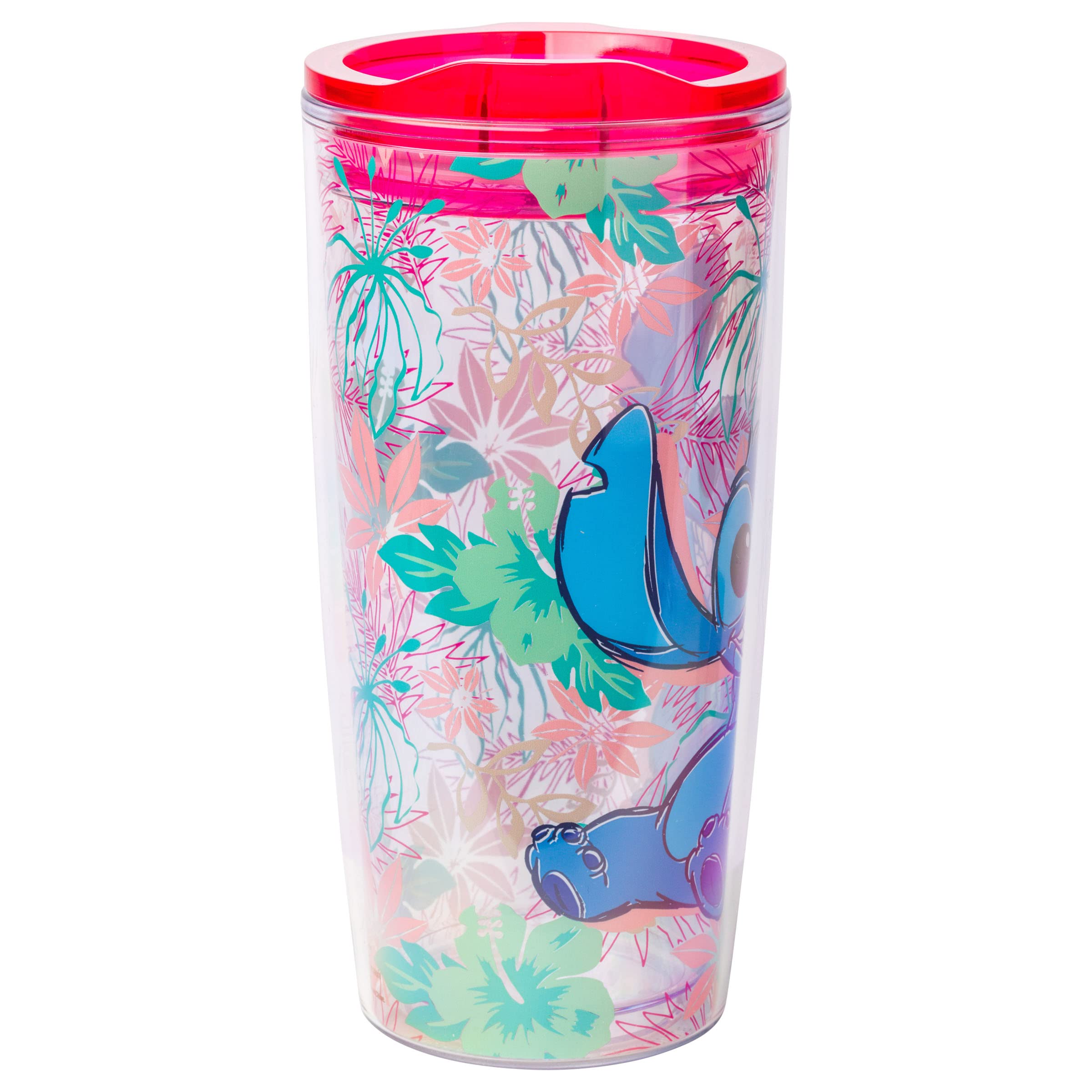 Foto 4 | Vaso De Viaje Silver Buffalo Lilo And Stitch, 600 Ml - Venta Internacional.