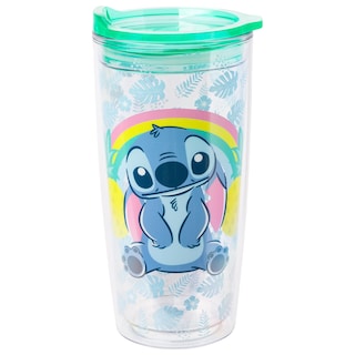 Foto 1 | Vaso De Viaje Plateado Buffalo Disney Lilo And Stitch, 600 Ml - Venta Internacional.