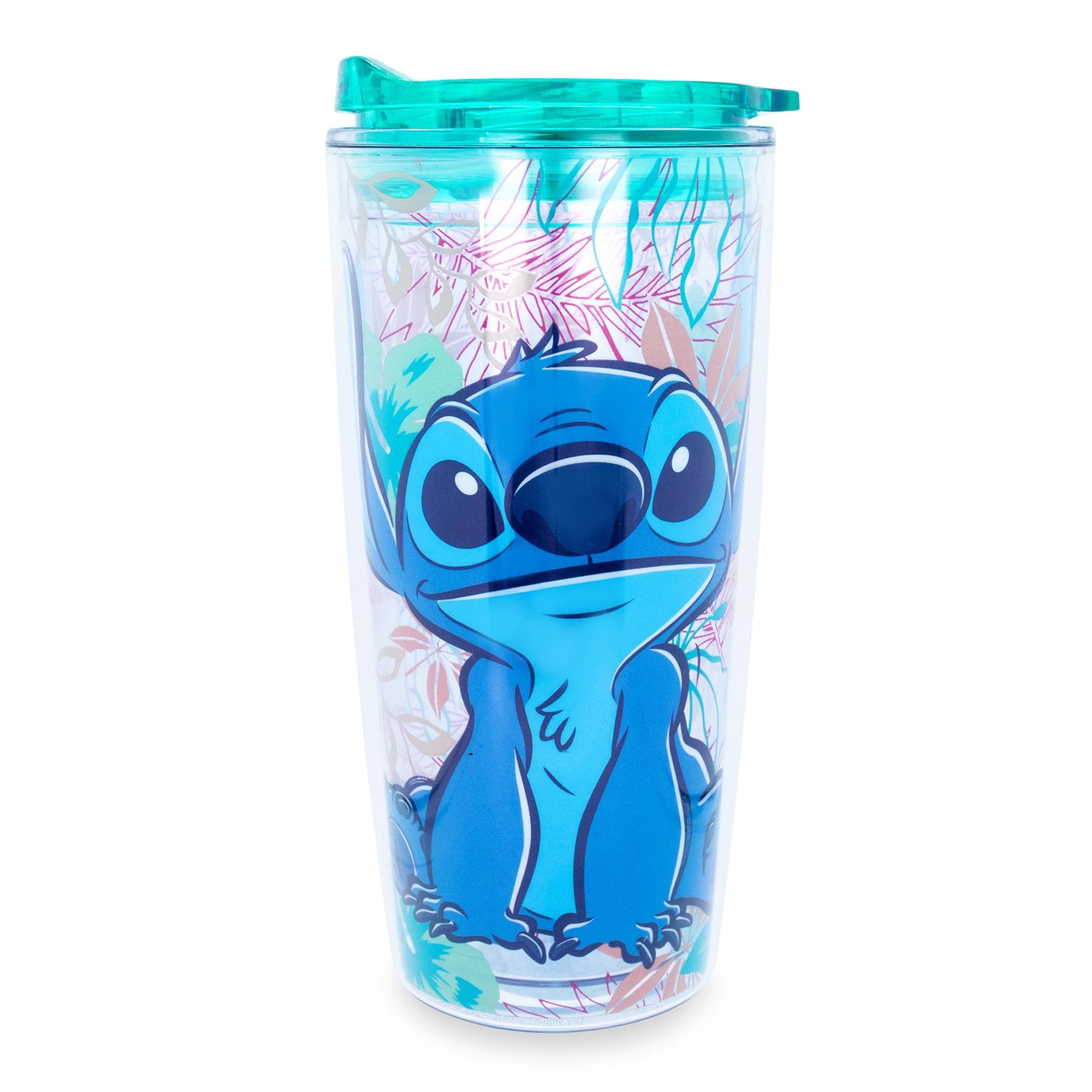 Foto 1 | Vaso De Viaje Plateado Buffalo Pixar Lilo And Stitch 590 Ml - Venta Internacional.