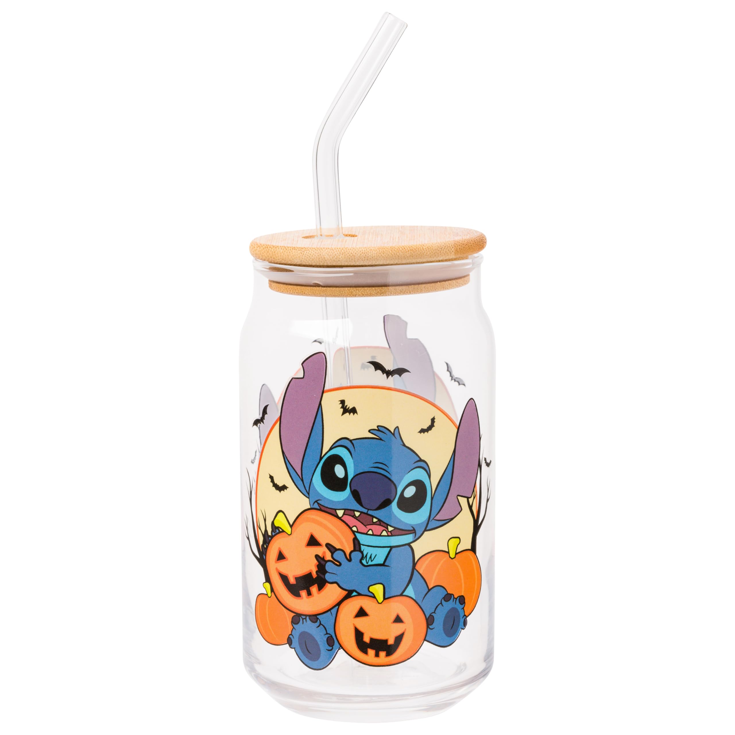 Vaso Plateado Buffalo Disney Lilo And Stitch, 480 Ml - Venta Internacional.