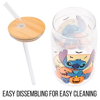 Foto 3 | Vaso Plateado Buffalo Disney Lilo And Stitch, 480 Ml - Venta Internacional.