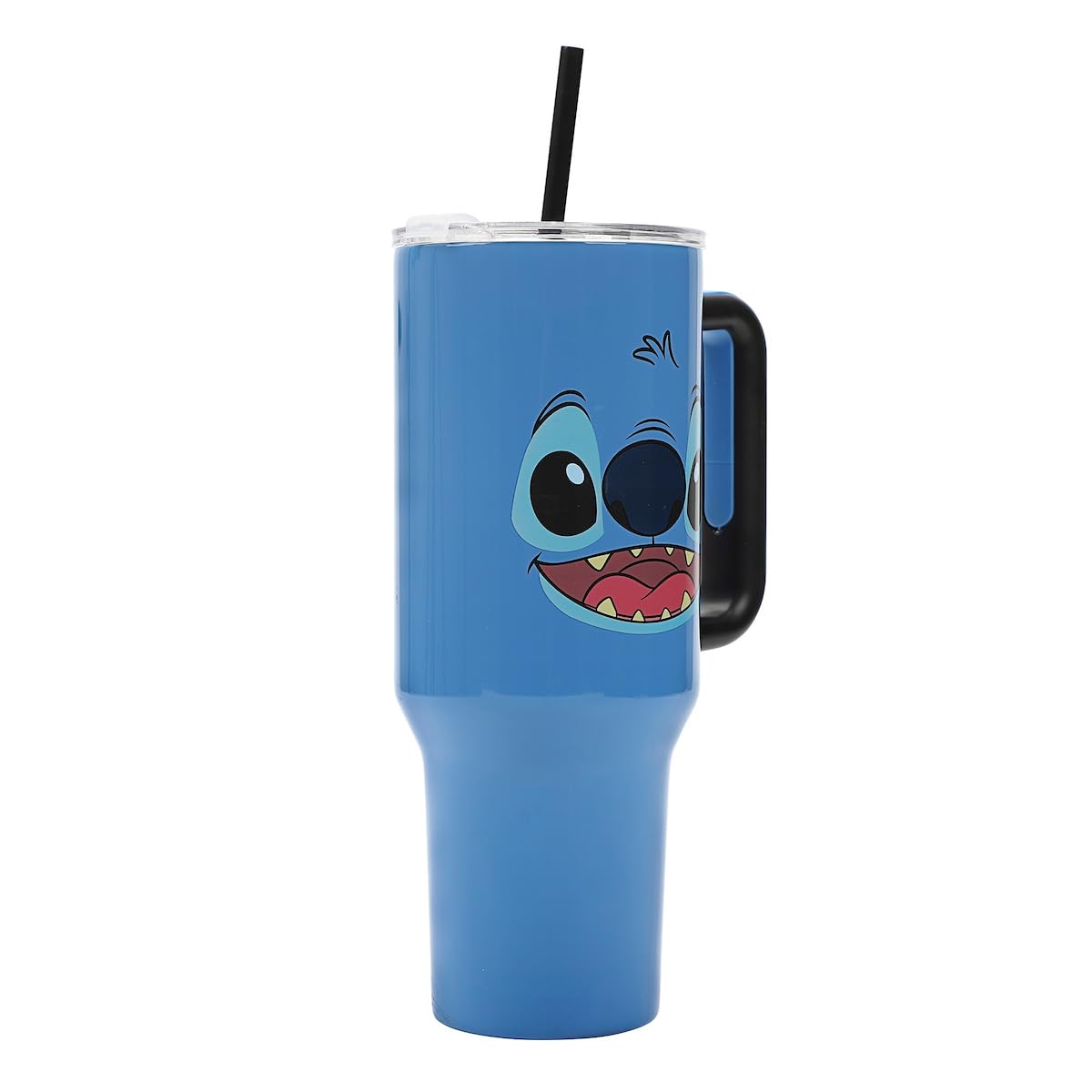 Foto 3 pulgar | Vaso Bioworld Disney Stitch Face De Acero Inoxidable De 1,2 L - Venta Internacional.