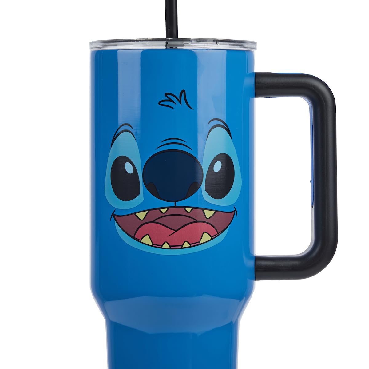 Foto 4 pulgar | Vaso Bioworld Disney Stitch Face De Acero Inoxidable De 1,2 L - Venta Internacional.