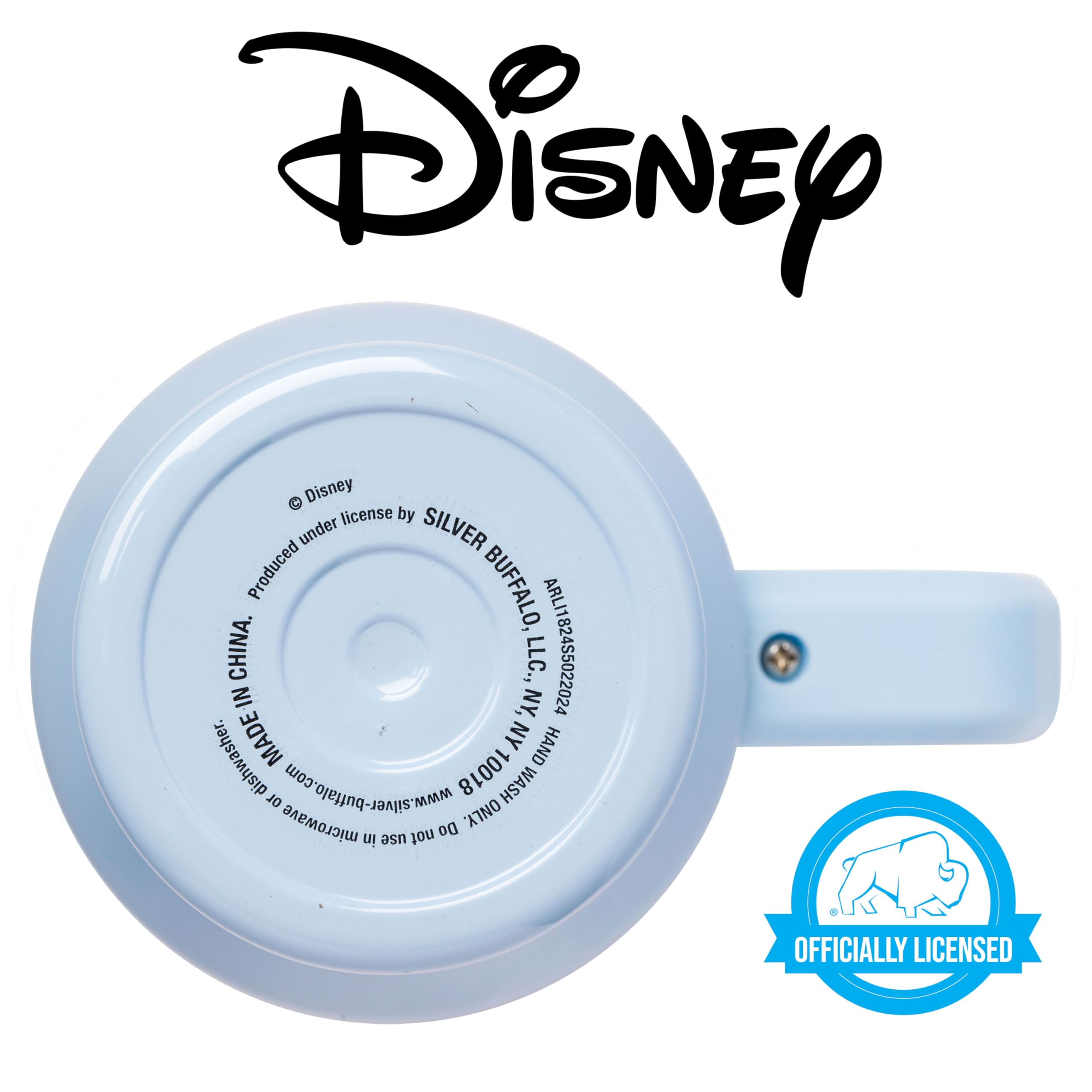 Foto 5 pulgar | Vaso Plateado Buffalo Disney Lilo And Stitch De 1,2 L Con Pajita - Venta Internacional.