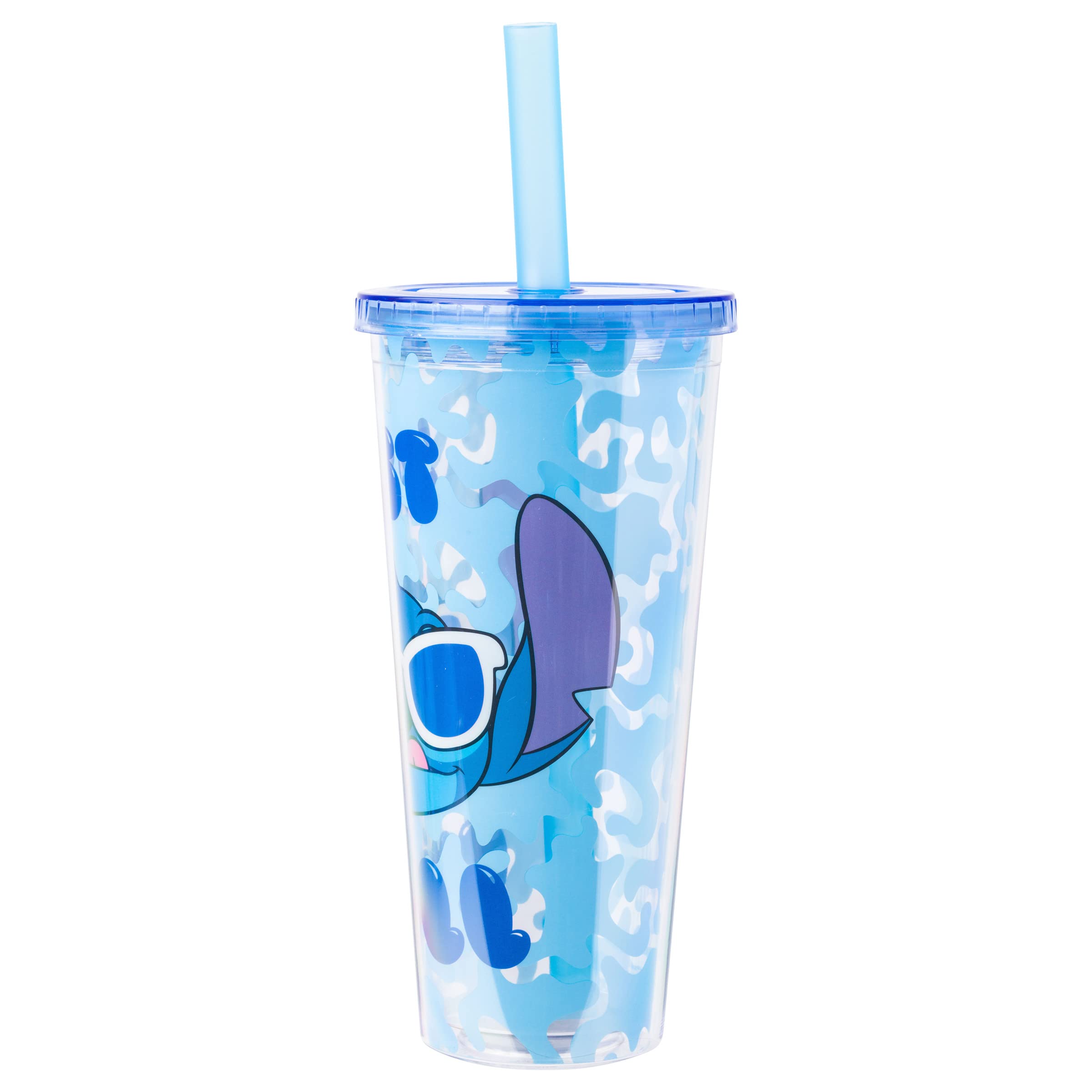 Foto 4 pulgar | Vaso Boba Silver Buffalo Disney Lilo And Stitch, 700 Ml - Venta Internacional.