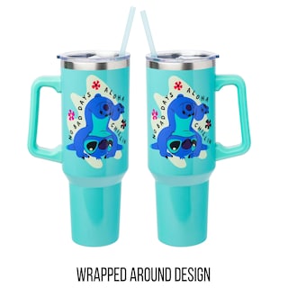 Foto 2 | Vaso Plateado Buffalo Disney Lilo And Stitch De Acero Inoxidable De 1,2 L - Venta Internacional.