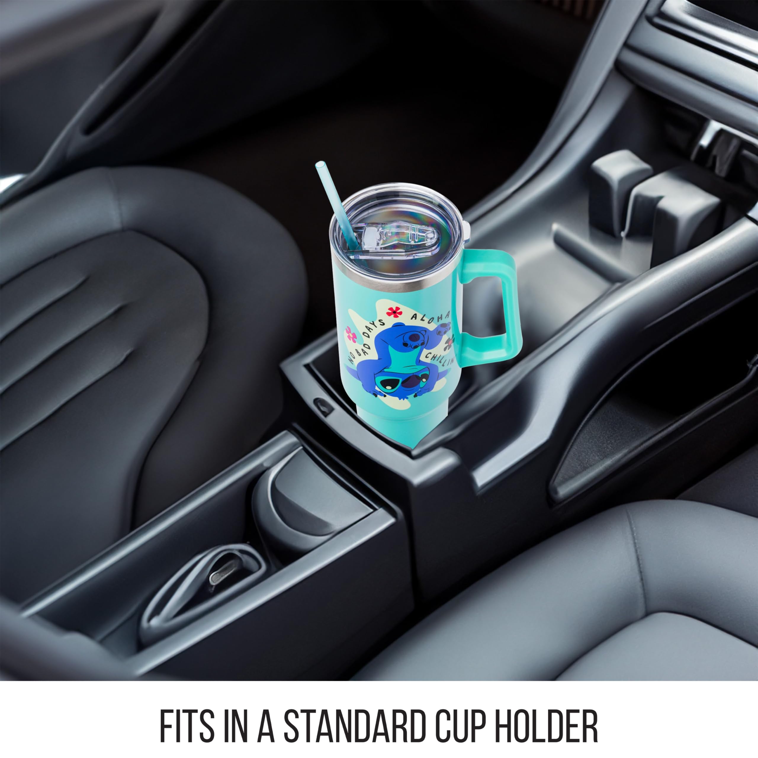 Foto 4 pulgar | Vaso Plateado Buffalo Disney Lilo And Stitch De Acero Inoxidable De 1,2 L - Venta Internacional.