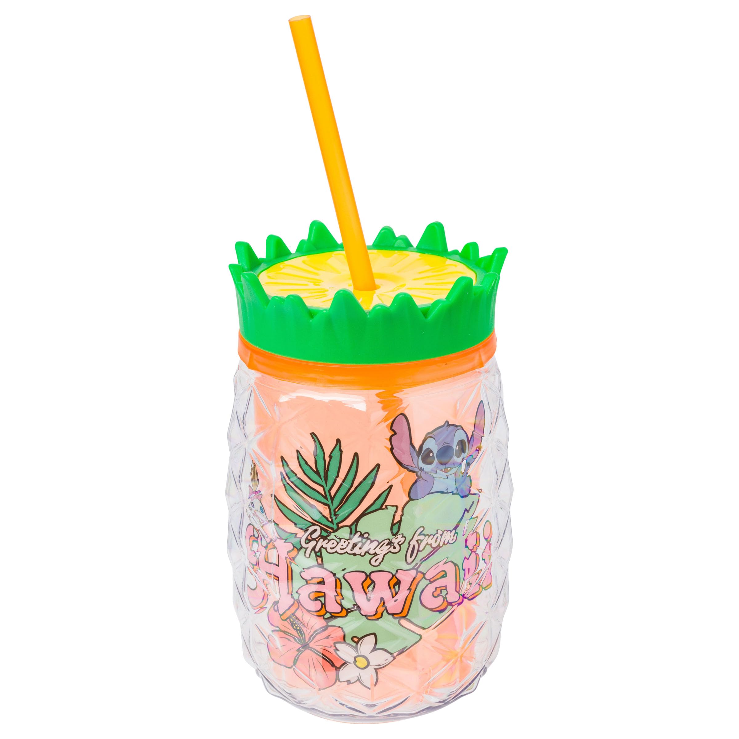 Foto 2 pulgar | Vaso Plateado Buffalo Disney Lilo And Stitch, 480 Ml, Saludos - Venta Internacional.