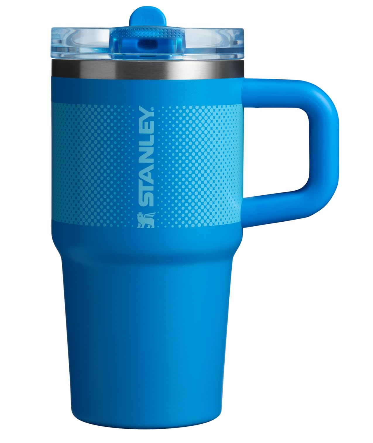 Termo Stanley Quencher Protour 590 ml con Pajita y Asa Azul - Venta Internacional