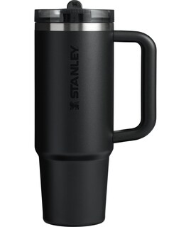 Foto 1 | Vaso Stanley Quencher Protour Flip Straw 900 ml Acero Inoxidable Negro - Venta Internacional