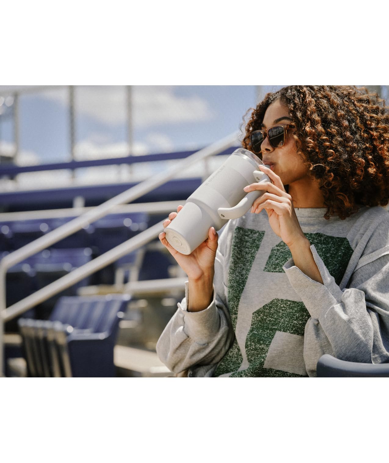 Foto 5 pulgar | Vaso Stanley Quencher Protour Flip Straw 900 ml Acero Inoxidable Negro - Venta Internacional
