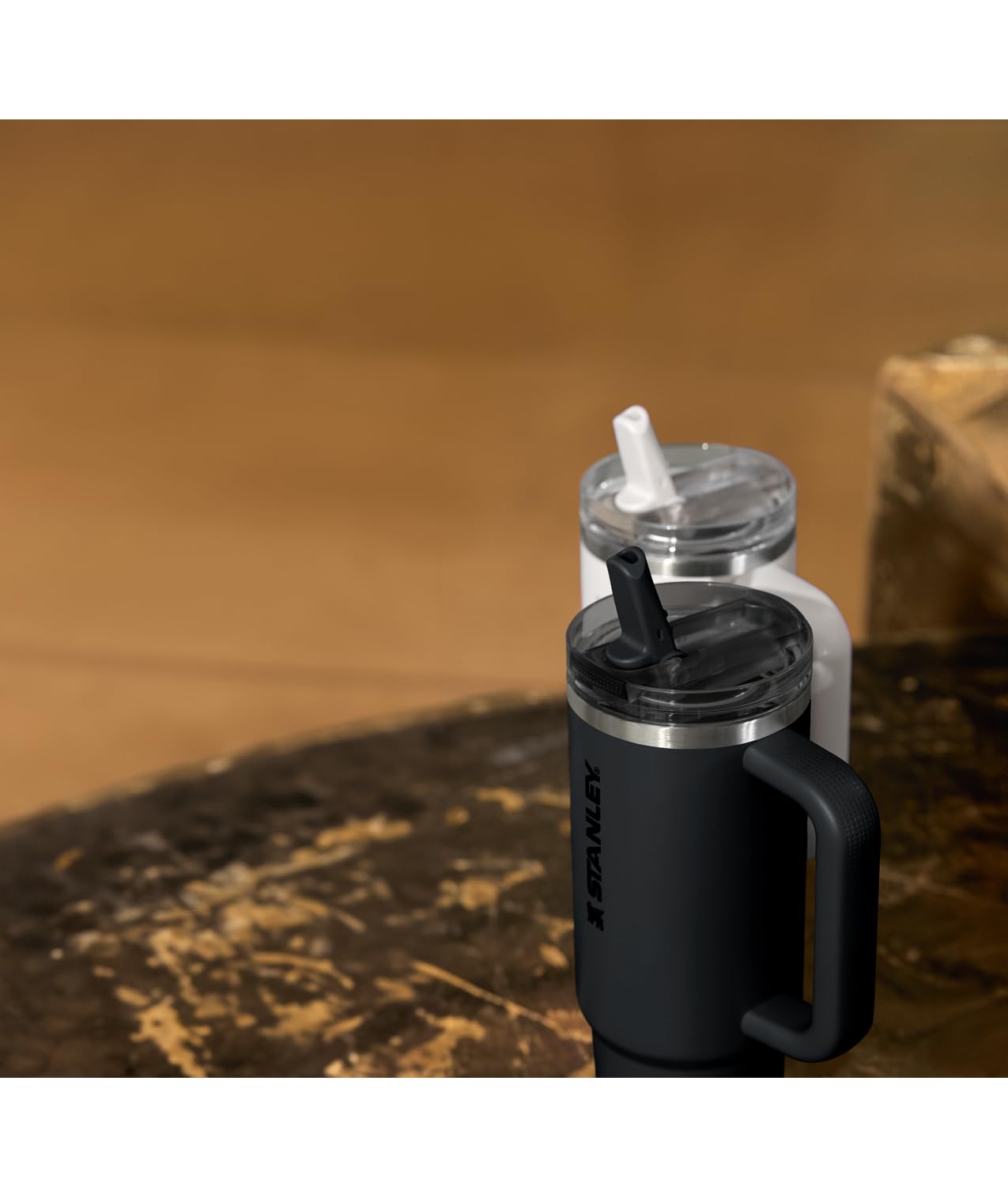 Foto 3 pulgar | Vaso Stanley Quencher Protour Flip Straw 1.2 L Acero Inoxidable Negro - Venta Internacional