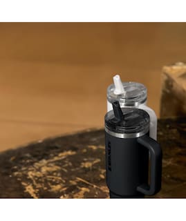 Foto 2 | Vaso Stanley Quencher Protour Flip Straw 1.2 L Acero Inoxidable Negro - Venta Internacional