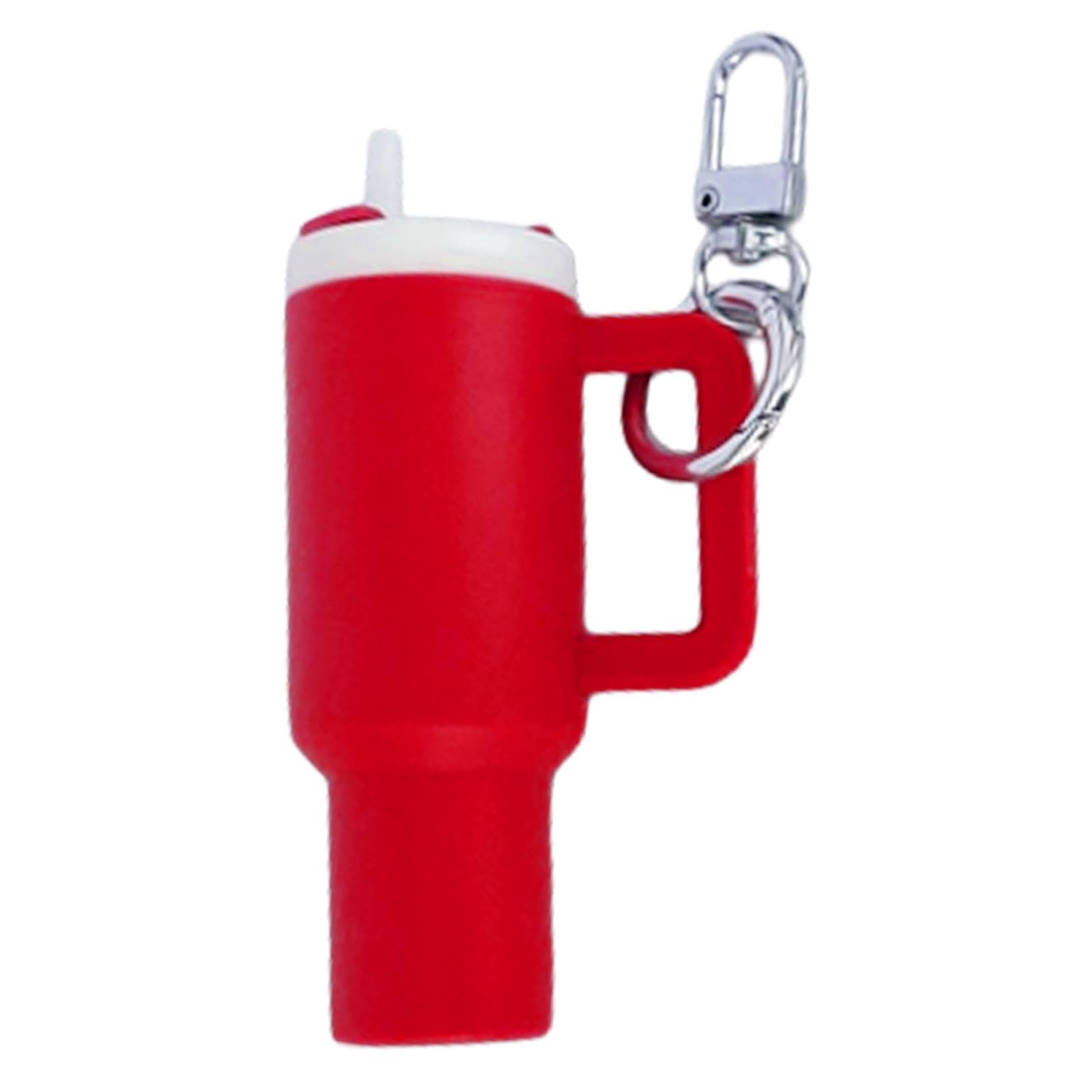 Foto 8 pulgar | Vaso Con Forma De Llavero Para Botella De Agua Con Pajita Para Mujer, Taza Pequeña - Venta Internacional.