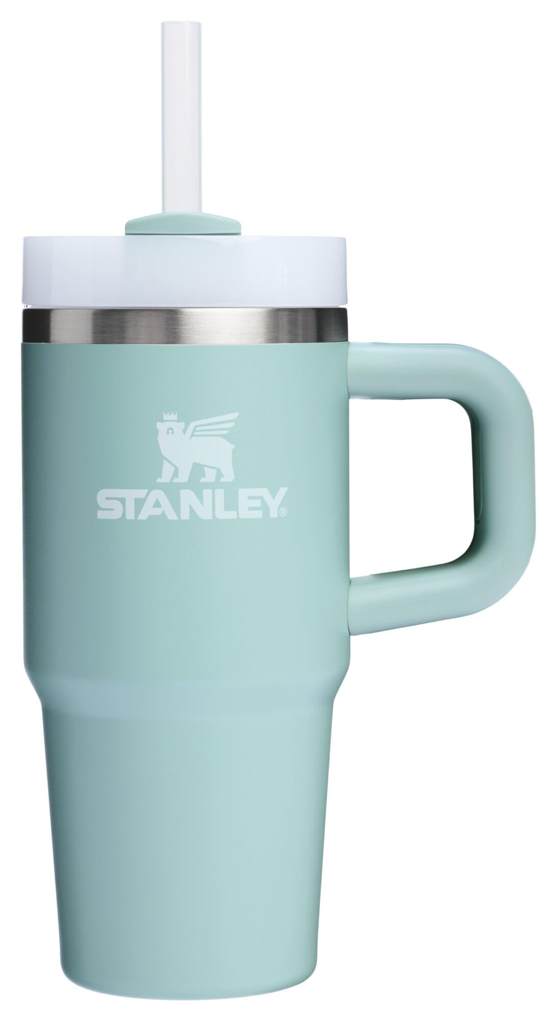 Foto 2 pulgar | Vaso Stanley Quencher H2.0 Con Mango Y Pajita Seaf De 400 Ml - Venta Internacional.