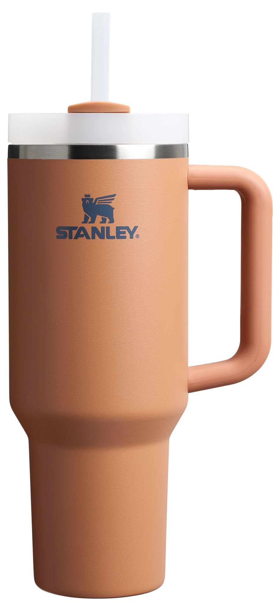 Vaso Stanley Quencher H2.0 Con Mango Y Pajita, 1,18 L, Color Tostado - Venta Internacional.