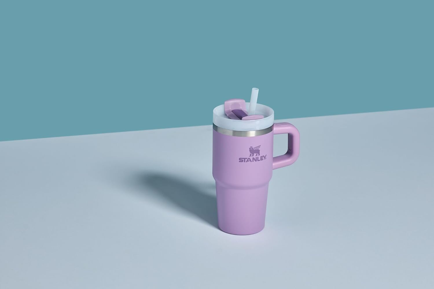 Foto 5 pulgar | Vaso Stanley Quencher H2.0 Con Mango Y Pajita, 400 Ml, Color Lila - Venta Internacional.