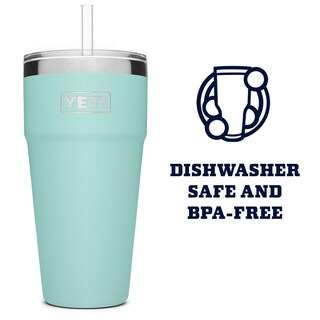 Foto 3 | Taza Yeti Rambler de Espuma de Mar Acero Inoxidable con Aislamiento al Vacío 770 ml - Venta Internacional