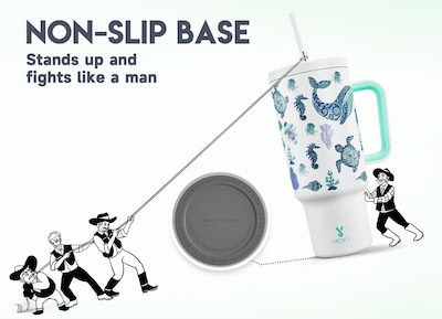 Foto 6 | Vaso Meoky Glow In The Dark 1,2 l con Asa y Popote - Venta Internacional