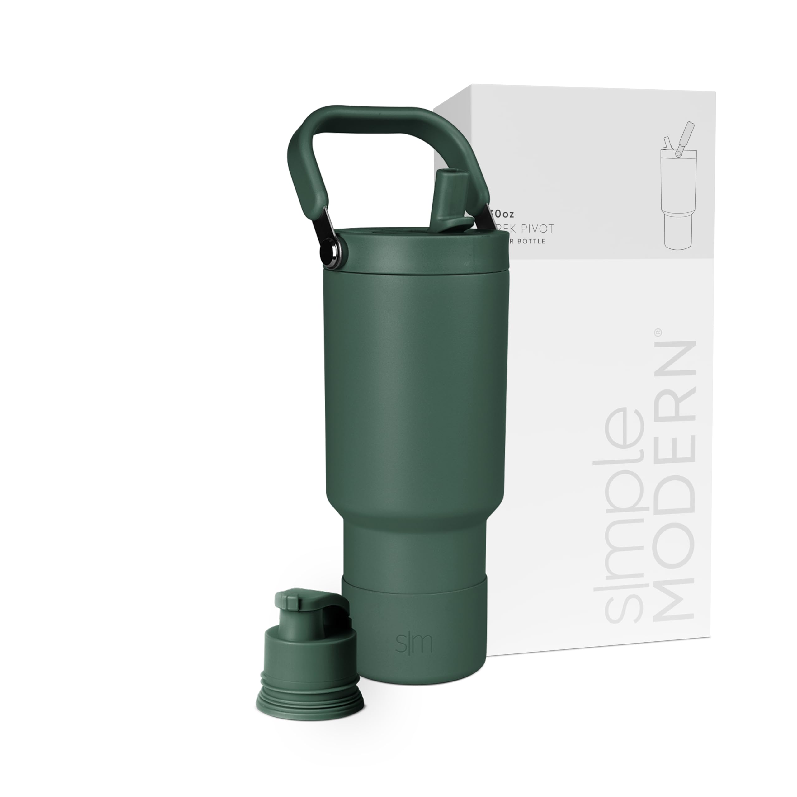 Foto 2 pulgar | Botella De Agua Simple Modern Trek Pivot De Acero Inoxidable De 900 Ml - Venta Internacional.
