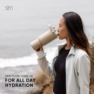 Foto 6 | Botella De Agua Simple Modern Trek Pivot 900 Ml Midnight Black - Venta Internacional.
