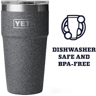 Foto 3 | Pinta Reutilizable Para Fiestas Yeti Rambler, Forma Apilable, 473 Ml, Color Negro - Venta Internacional.