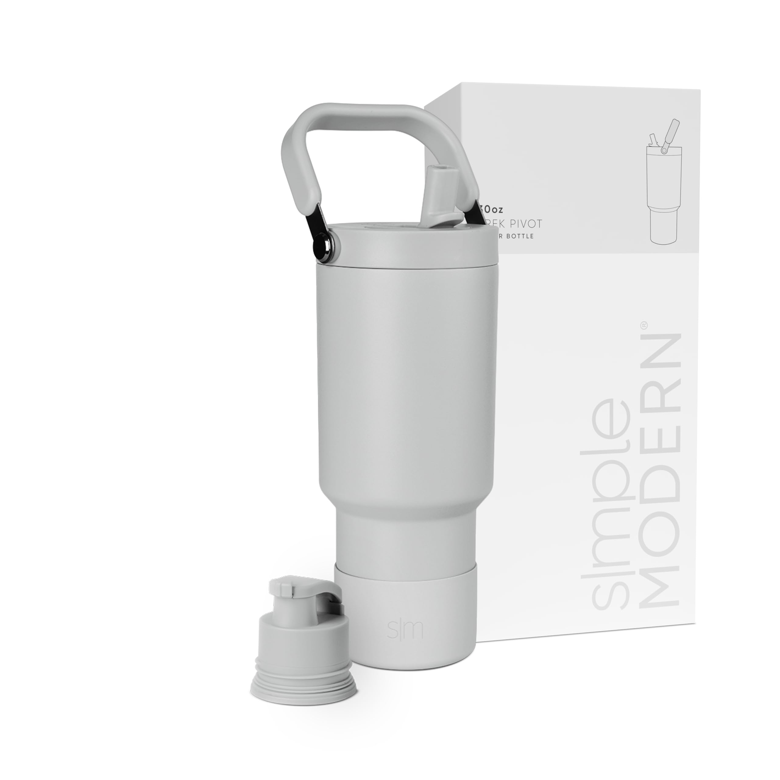 Botella De Agua Simple Modern Trek Pivot Con Aislamiento De 900 Ml - Venta Internacional.