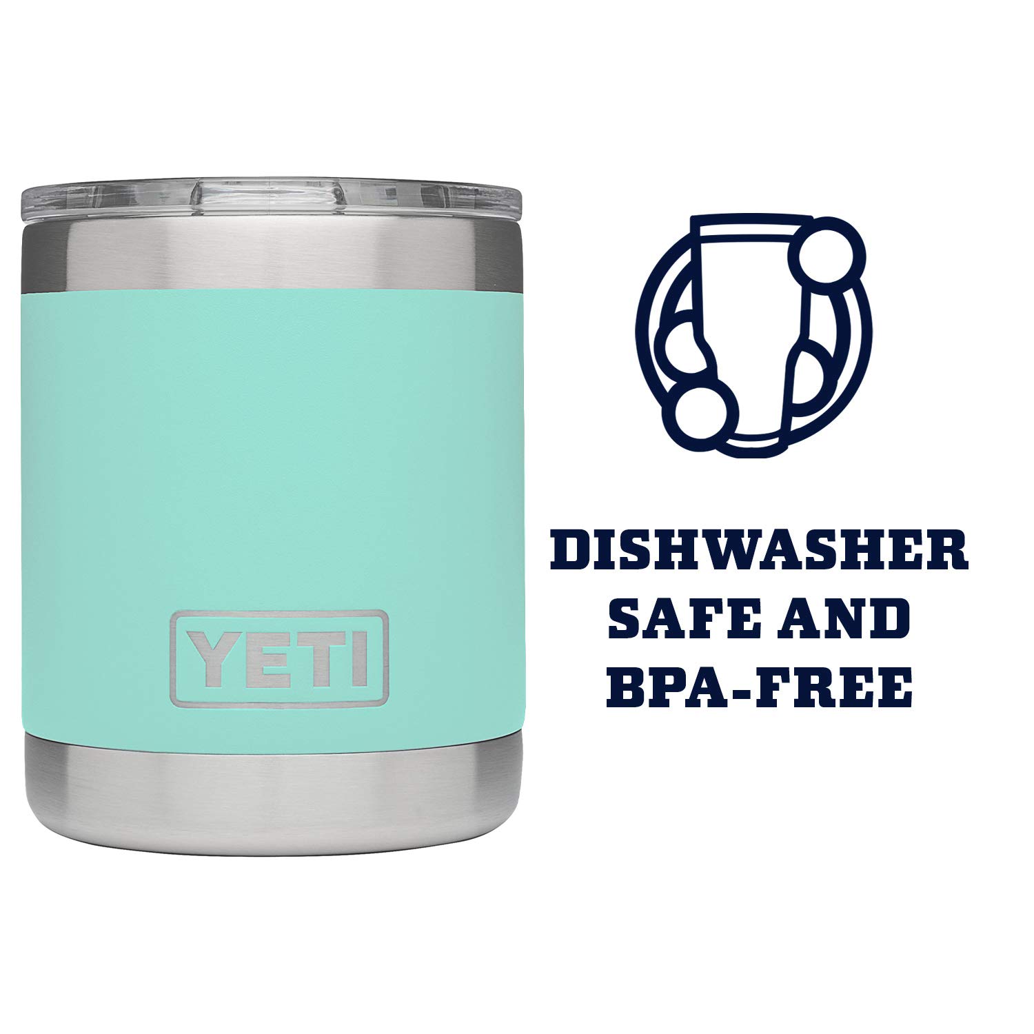 Foto 4 pulgar | Vaso Yeti Rambler Lowball De Acero Inoxidable Con Aislamiento Al Vacío De 300 Ml - Venta Internacional.