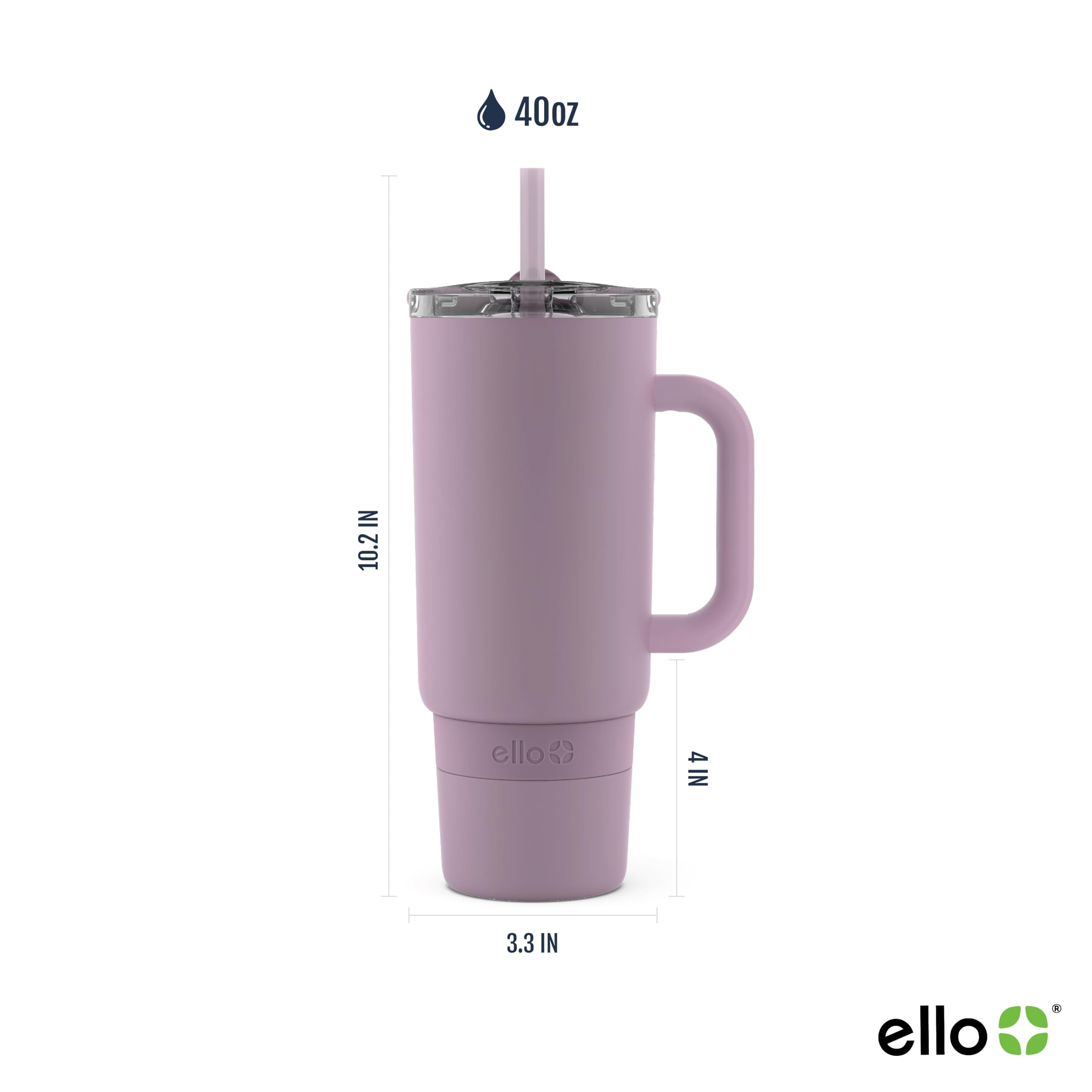 Foto 3 pulgar | Botella De Agua Ello Port 1.2 L De Acero Inoxidable Con Aislamiento Al Vacío - Venta Internacional.